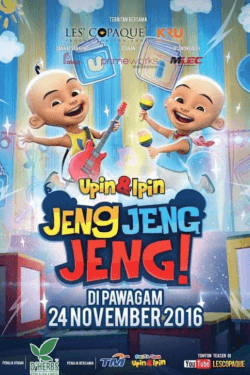 Poster Upin & Ipin Jeng Jeng Jeng! (2016)