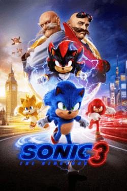 Poster Sonic the Hedgehog 3 (2024)