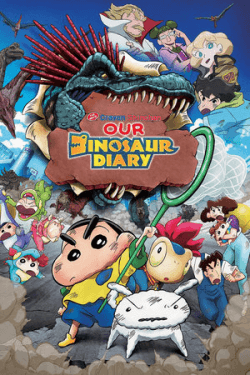 Poster Crayon Shin-chan: Ora’s Dinosaur Diary (2024)