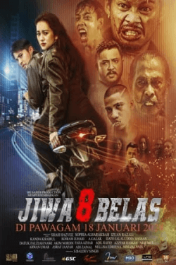 Poster Jiwa 8 Belas (2024)