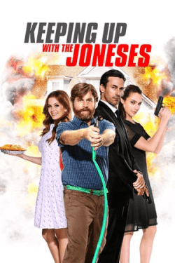 Poster Keeping Up with the Joneses (2016)